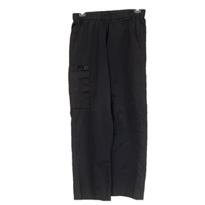 grey scrub pants elastic waist